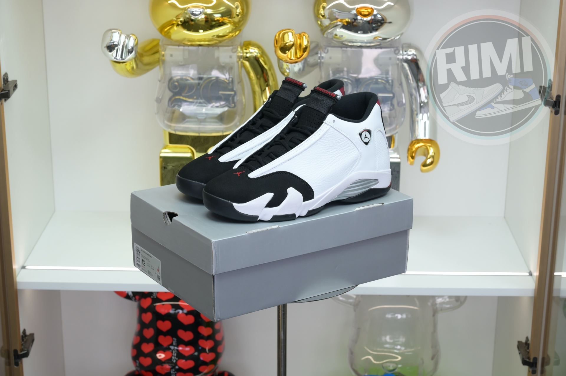 Jordan 14 Retro Black Toe (2024) 487471-160