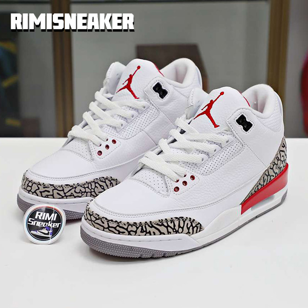AIR JORDAN 3 RETRO 'CARDINAL RED' -116