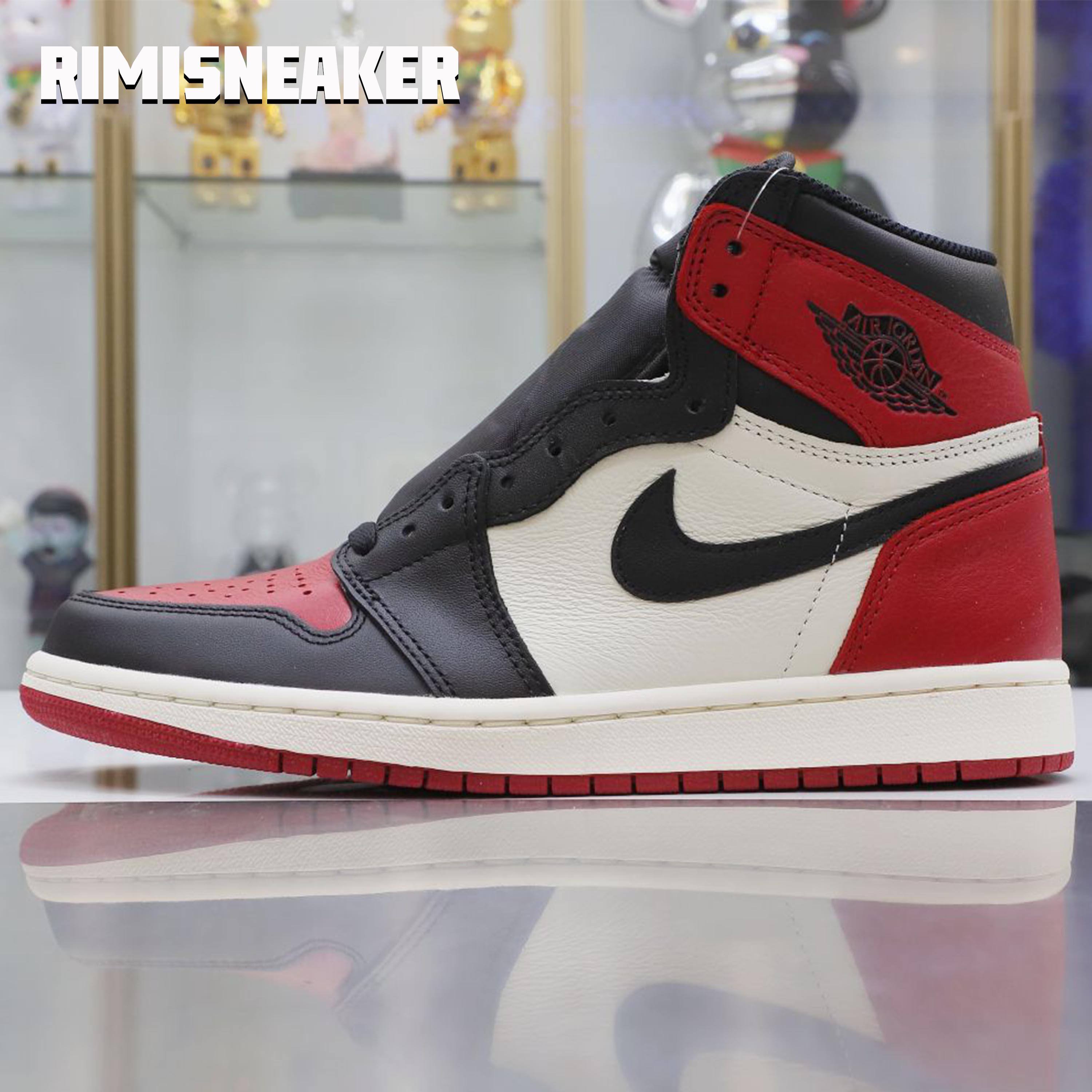 AIR JORDAN 1 RETRO HIGH OG 'BRED TOE'