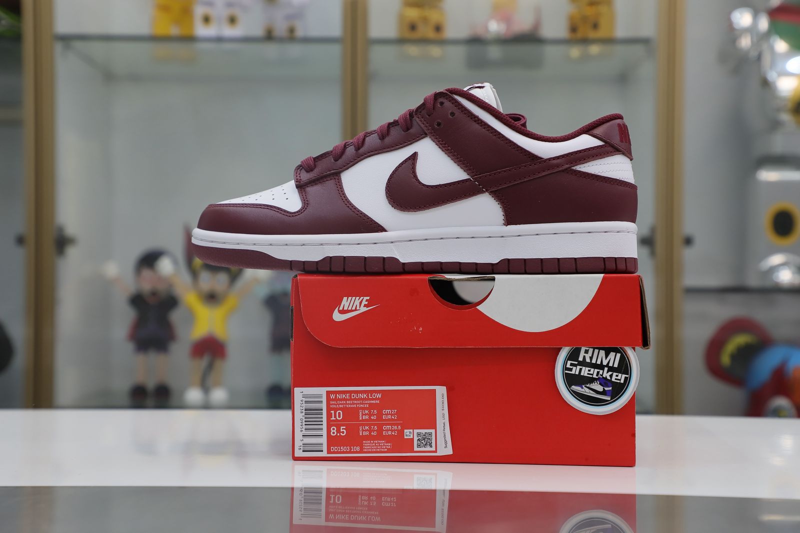 NIKE DUNK LOW BORDEAUX