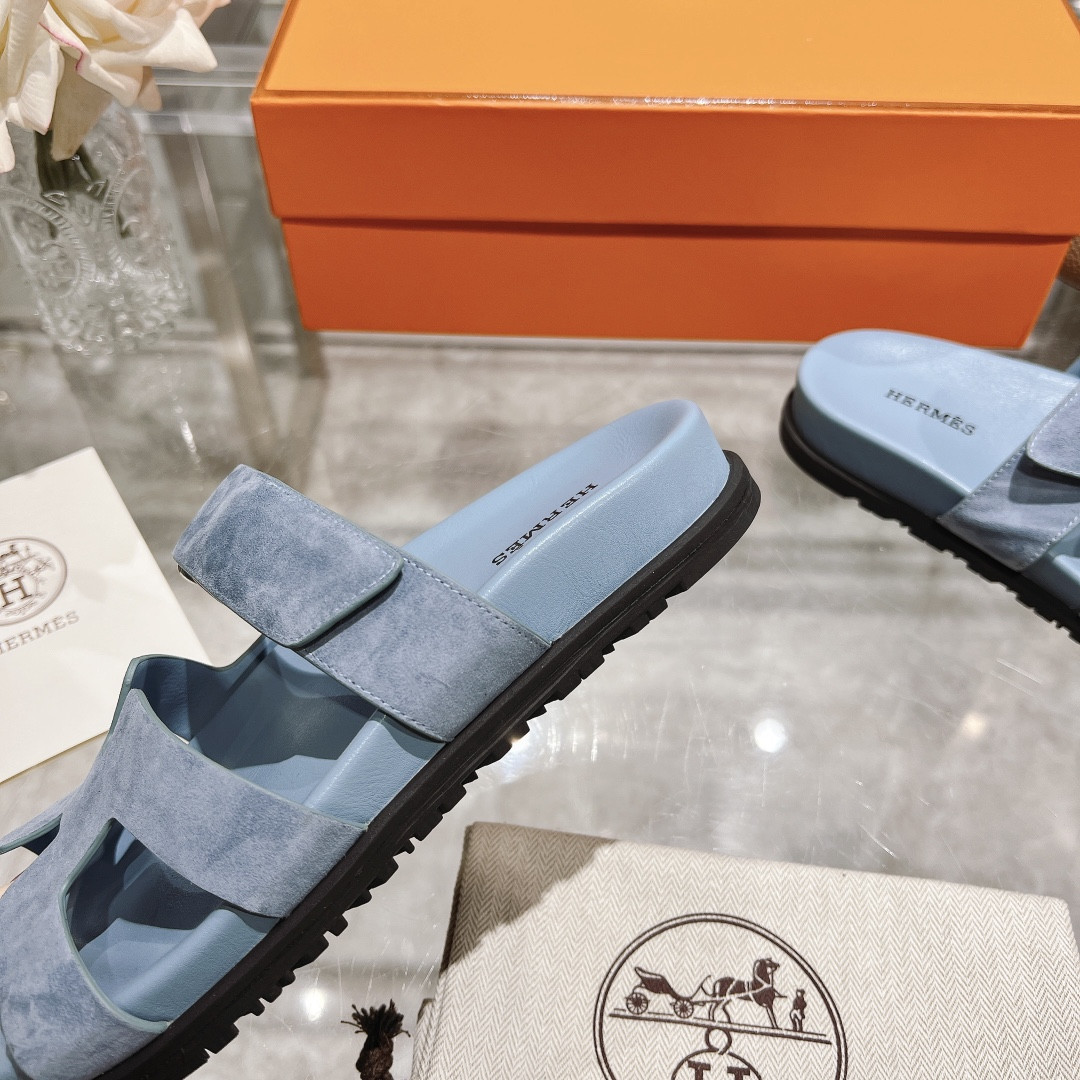 Hermes Chypre Slippers