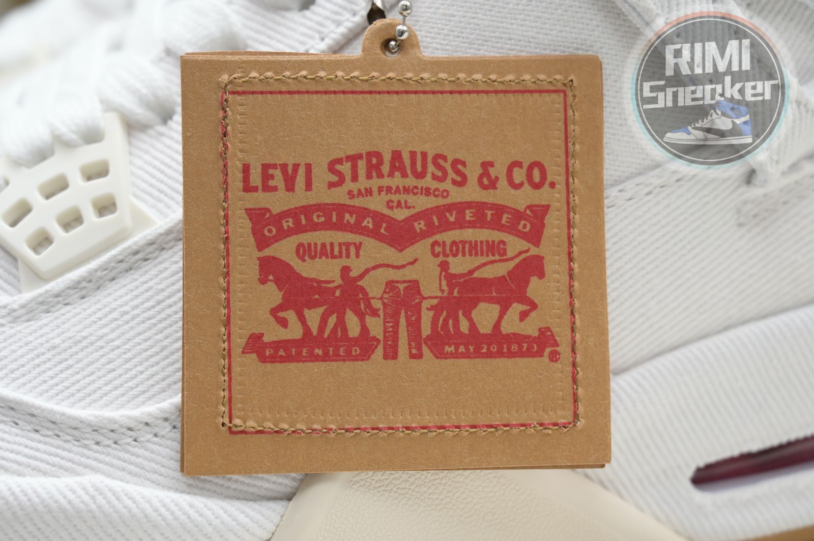 Jordan Air Jordan 4 L*v*s white (L*v*s tag)