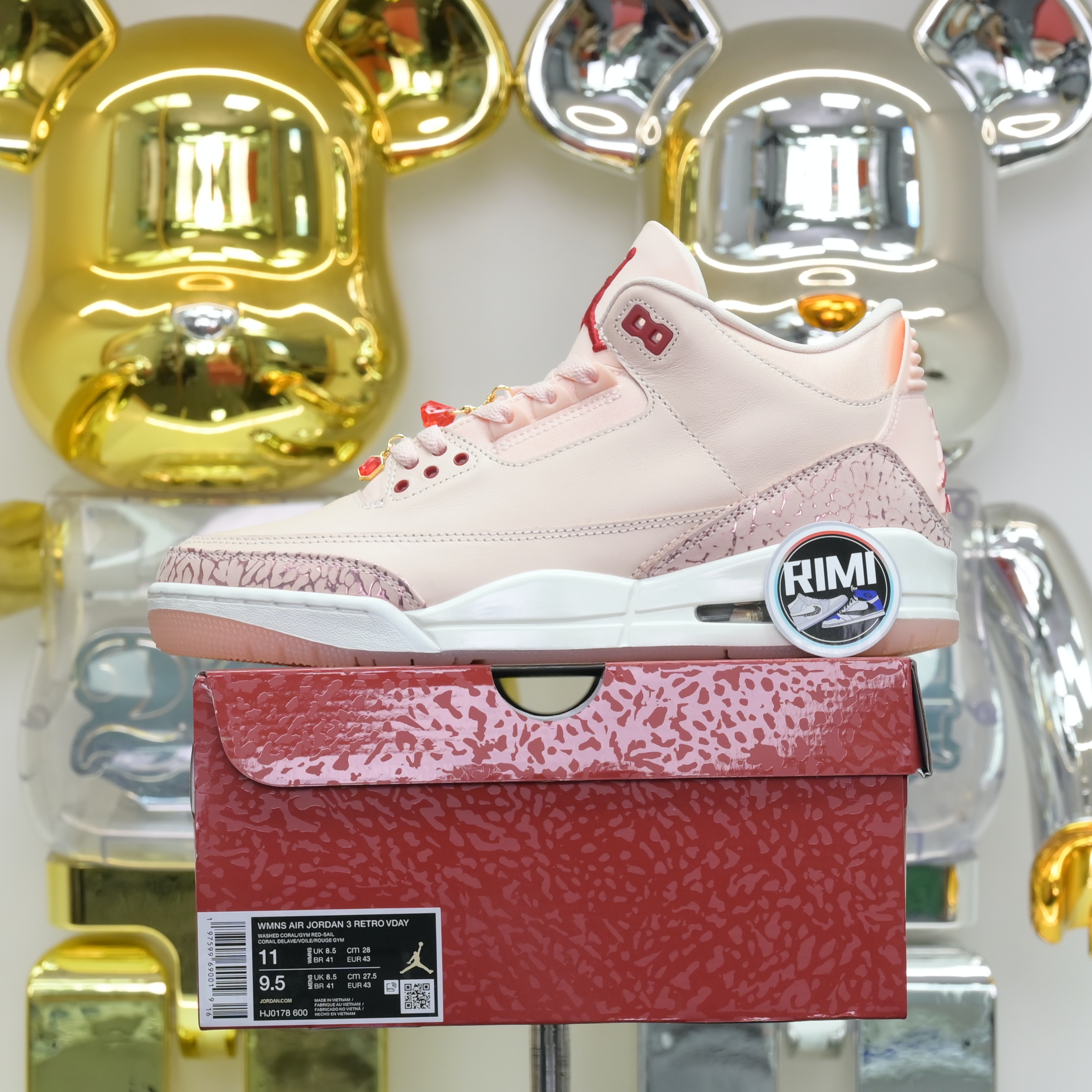Jordan Air Jordan 3 Valentine's Day