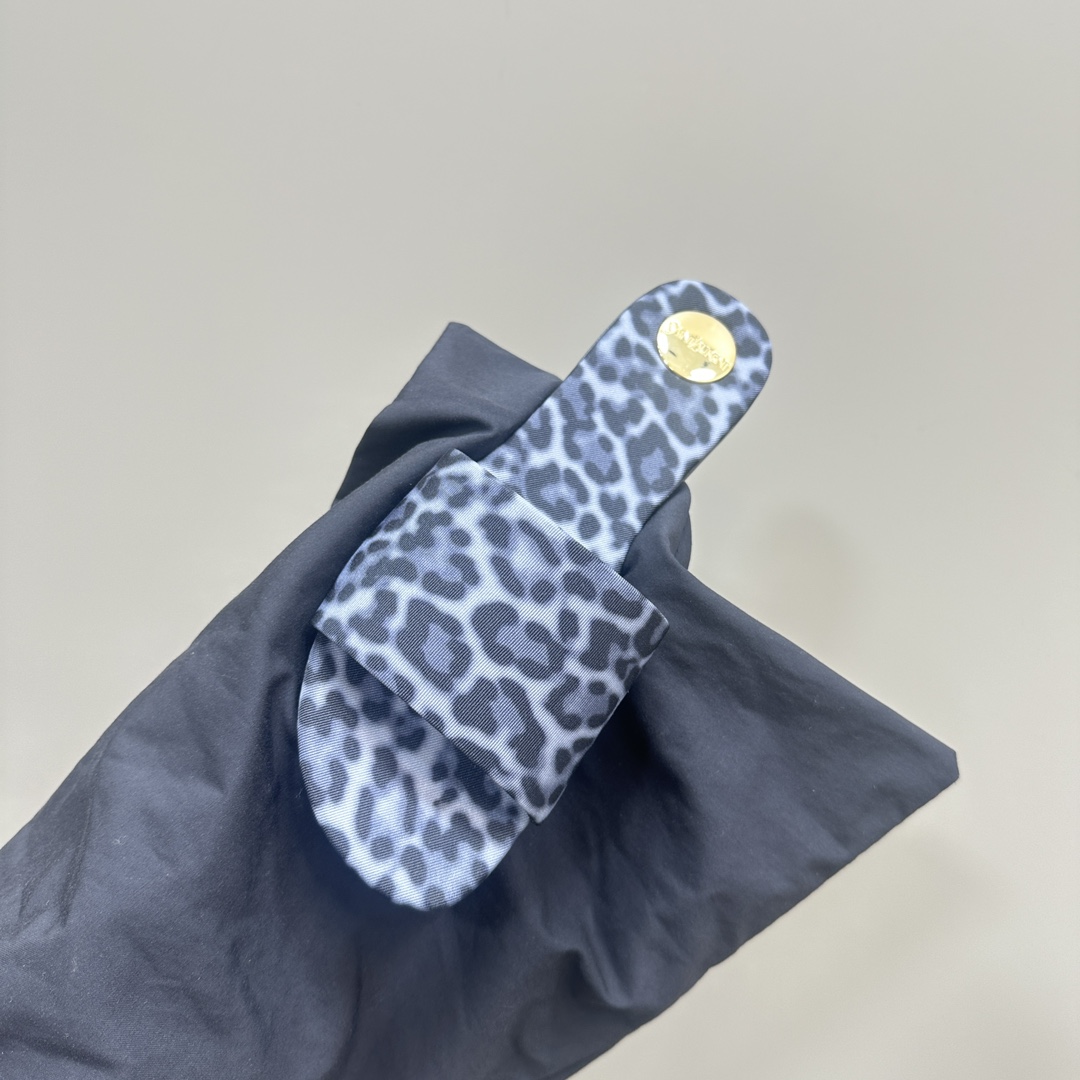 YSL pointed open-toe high heels leopard slippers: 10.5CM size: 35-42 (41.42 custom-made, no return or exchange)