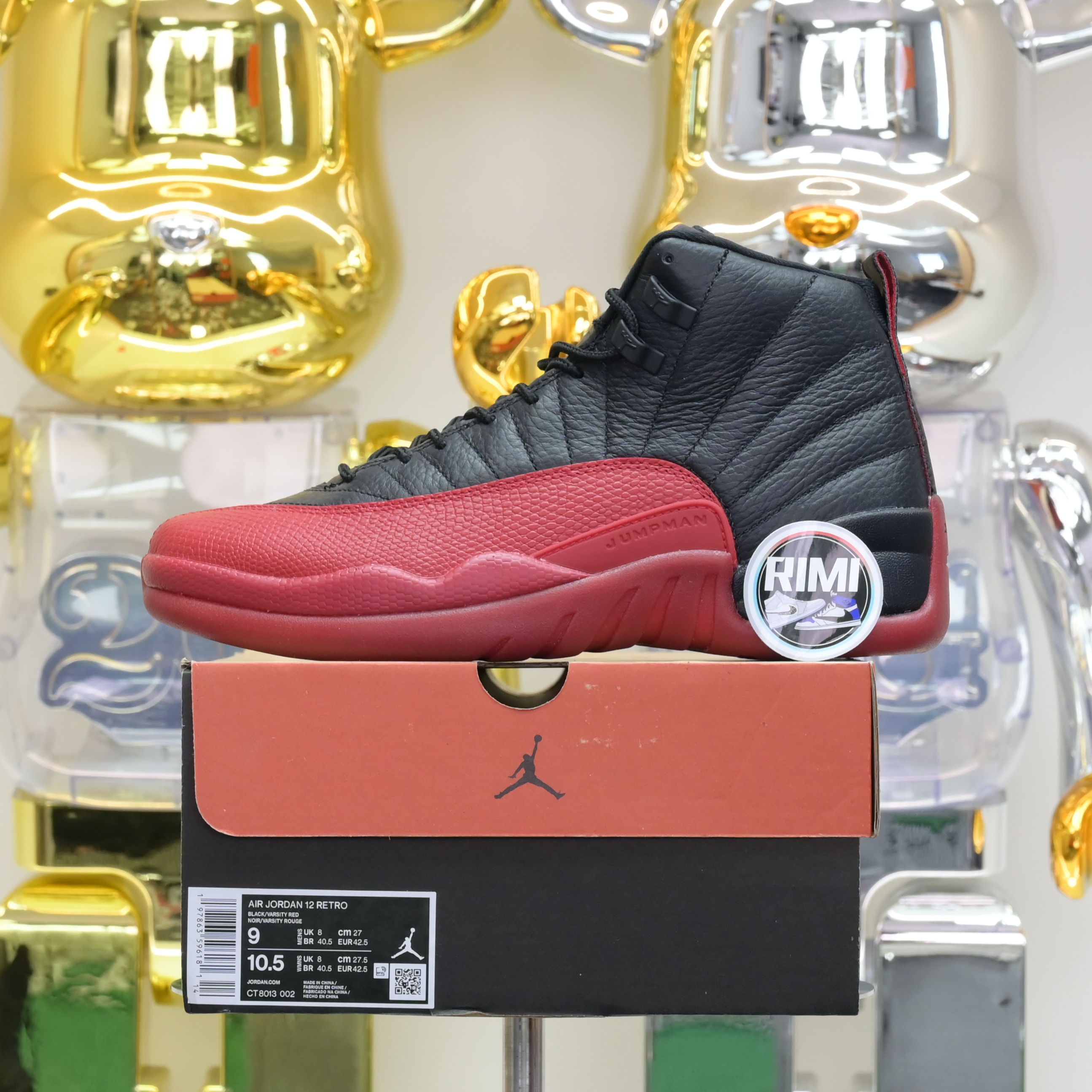 Air Jordan 12 Flu Game 2025 CT8013 002