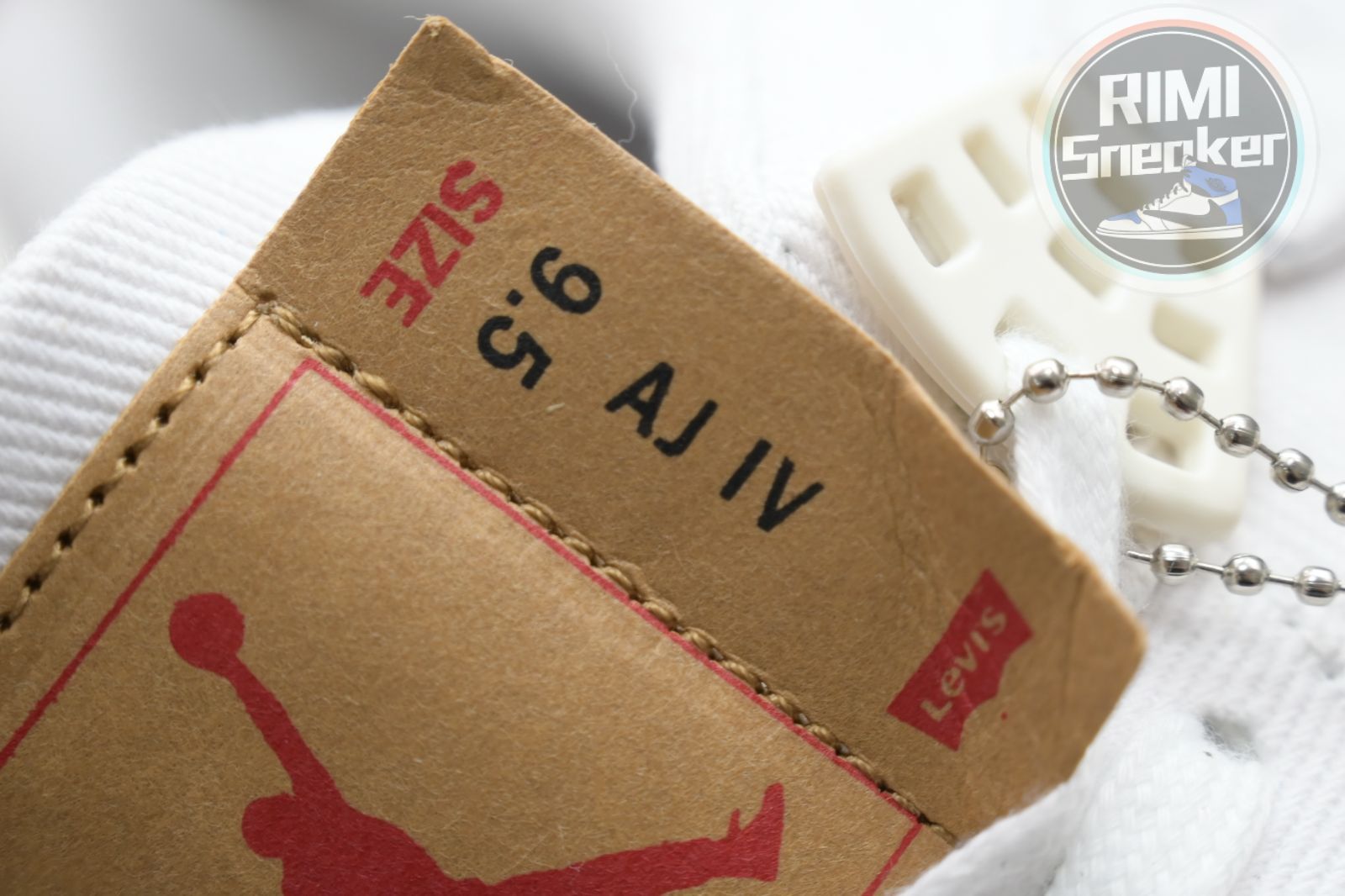 Jordan Air Jordan 4 L*v*s white (L*v*s tag)