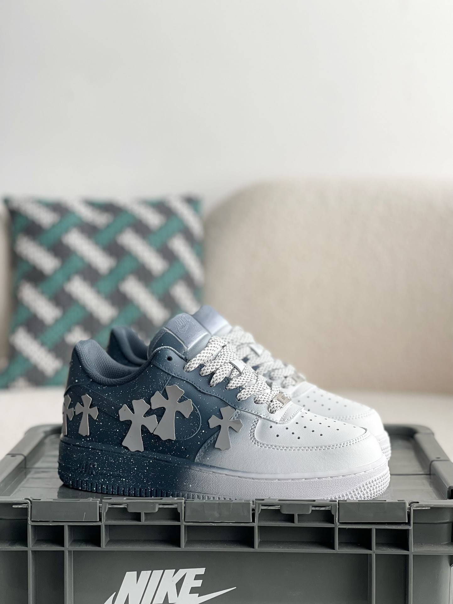 Chrome Hearts x Nike Air Force 1 sneakers