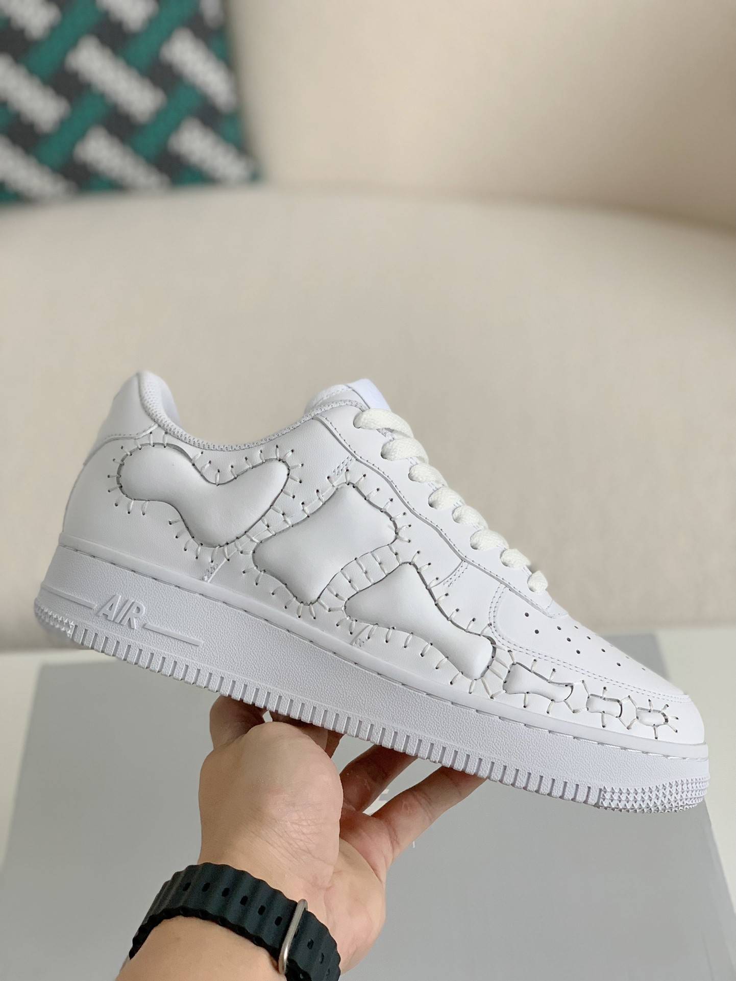 Nike Remake AF1 Skeleton Customized Shoe
