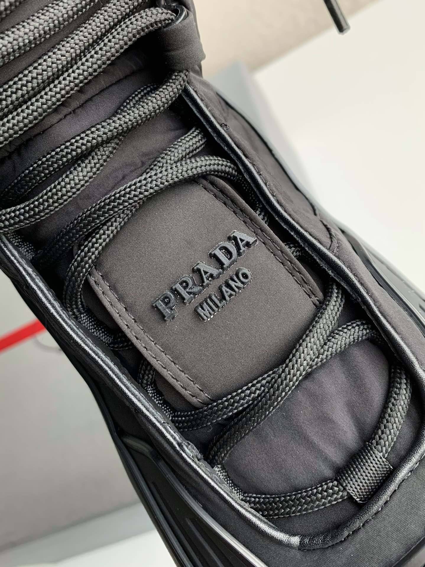 P*DA Cloudbus Thunder technology fabric sneakers