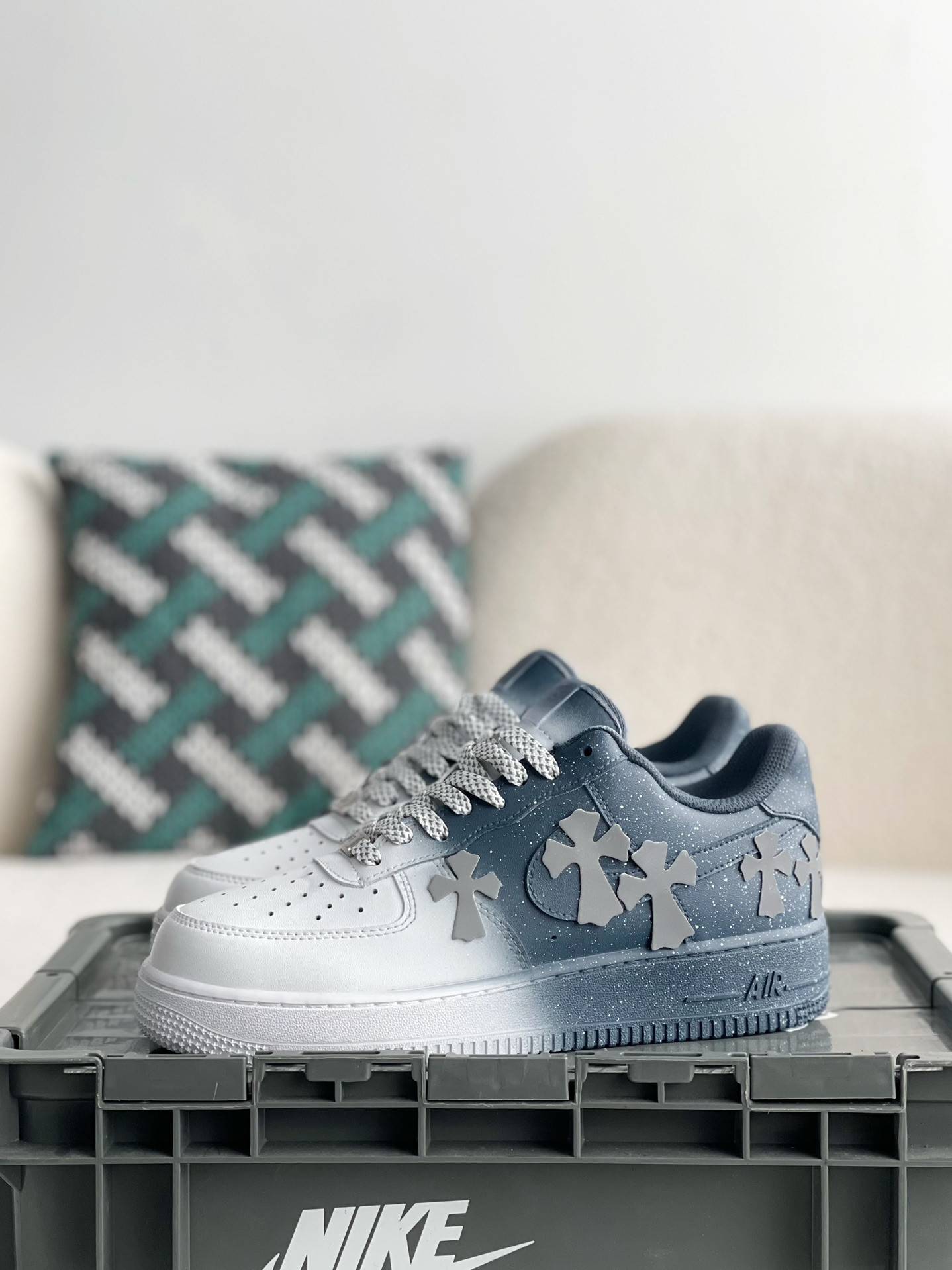 Chrome Hearts x Nike Air Force 1 sneakers