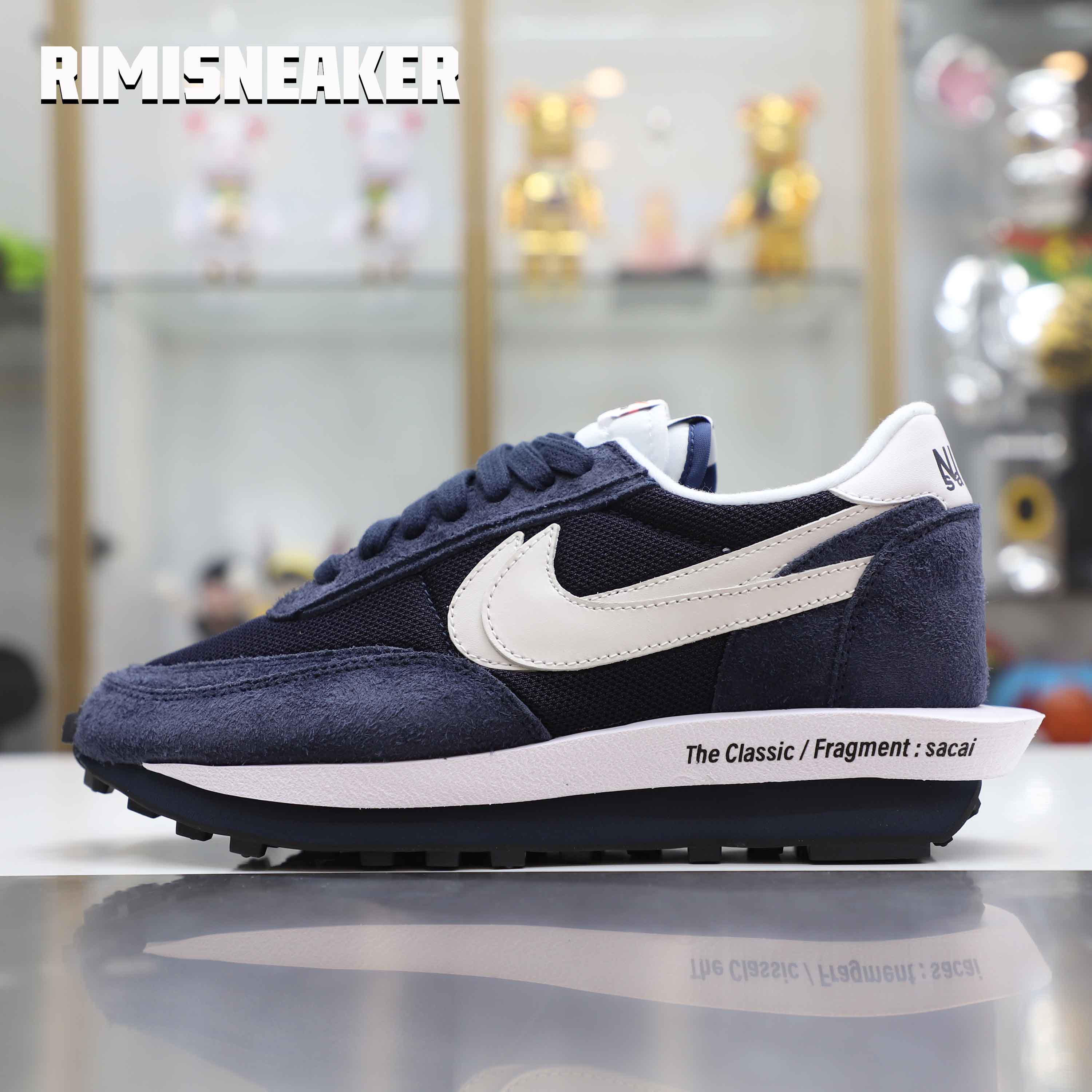 FRAGMENT DESIGN X SACAI X LDV WAFFLE 'BLACKENED BLUE'