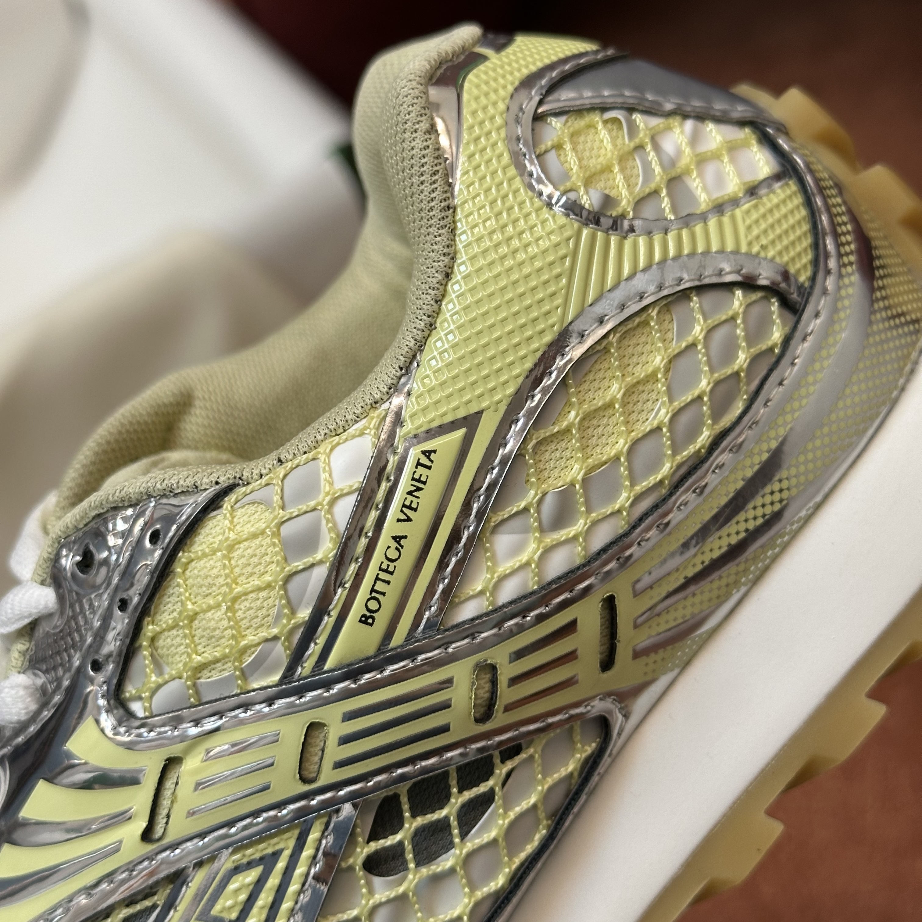 Bottega Veneta Orbit Sneaker Yellow