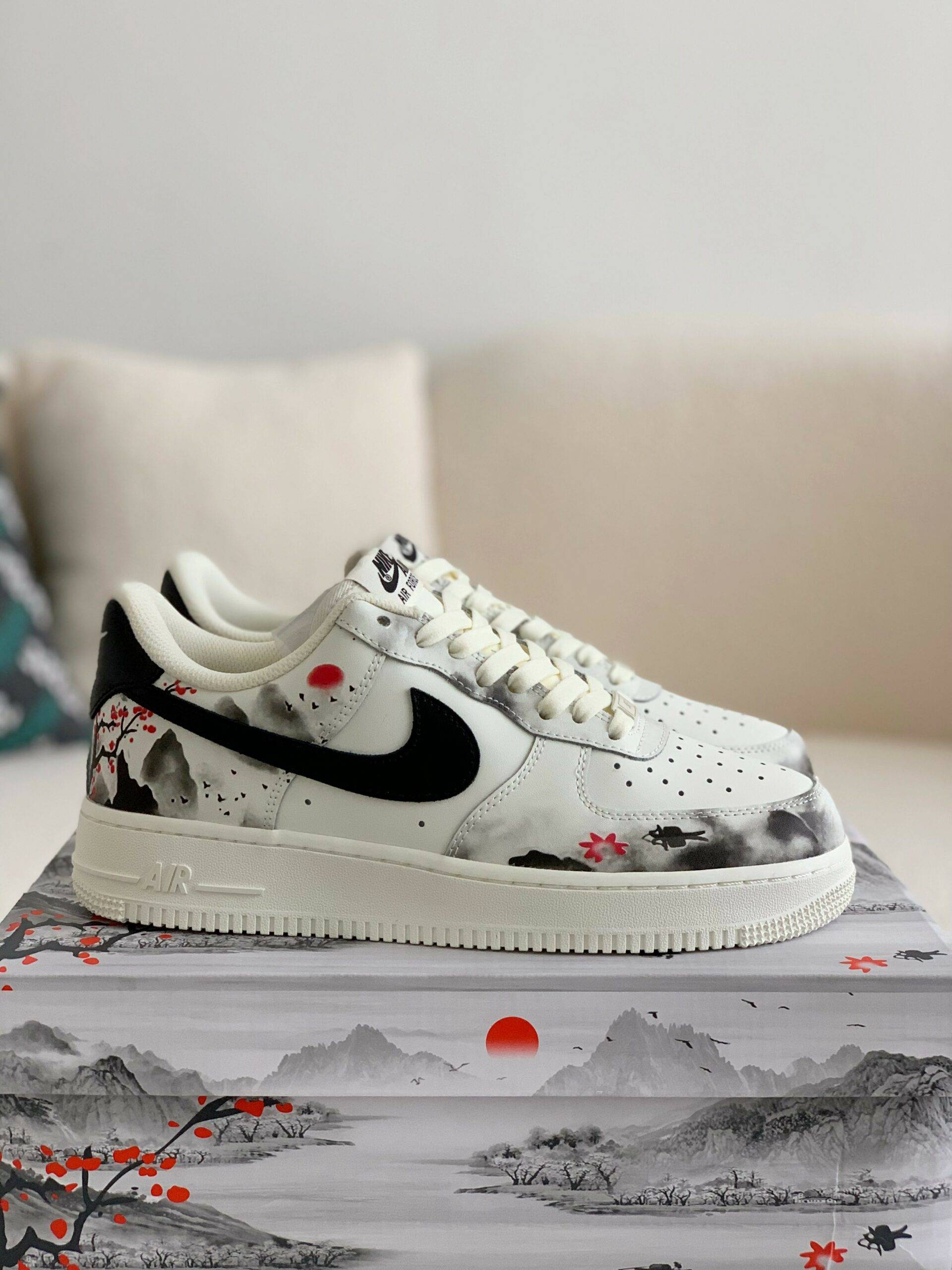 NIKE Air Force 1’07 low“landscape painting” Sneakers