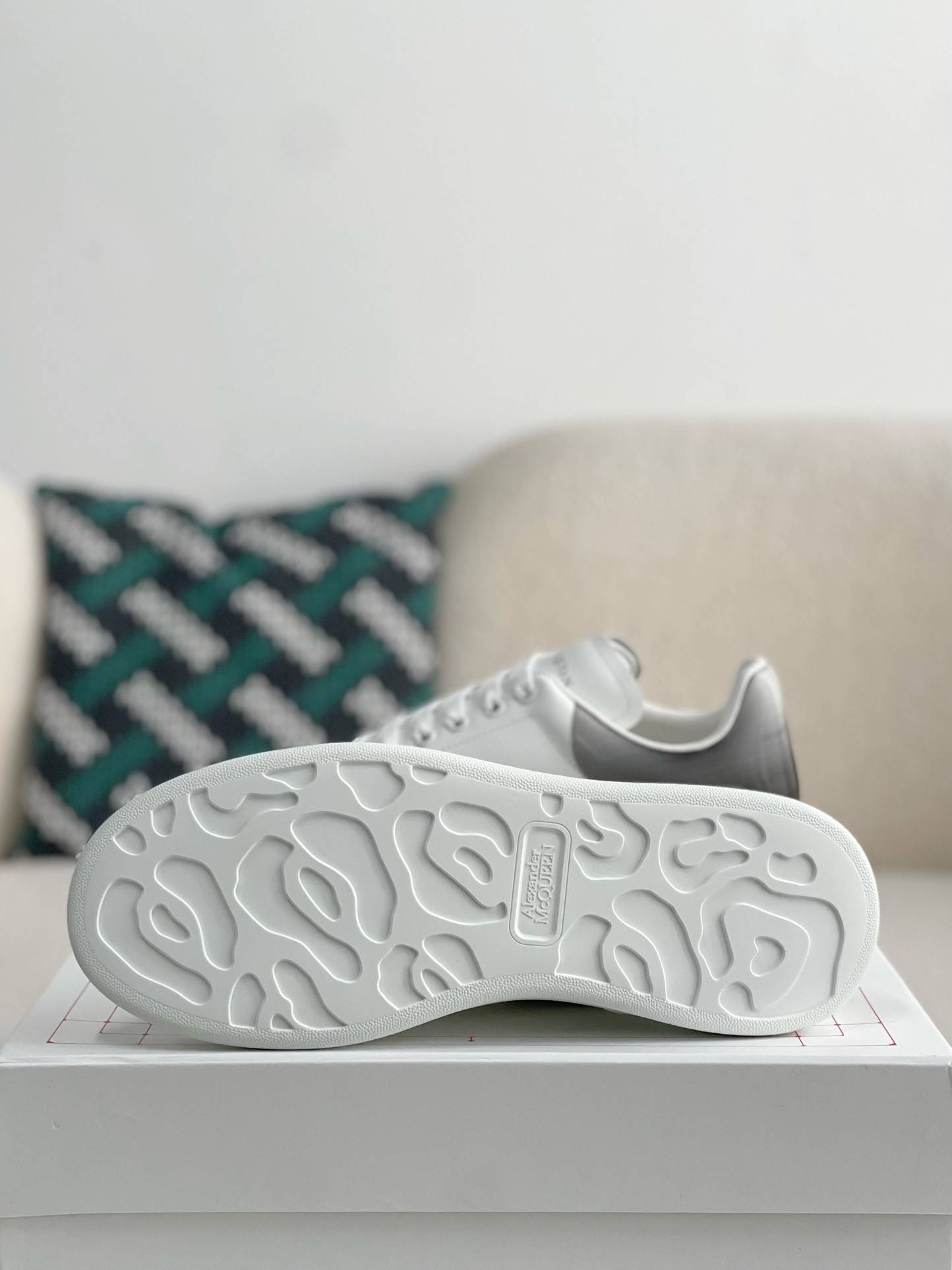 Alexander McQueen MQ Jelly Dark Blue Tail Sneakers