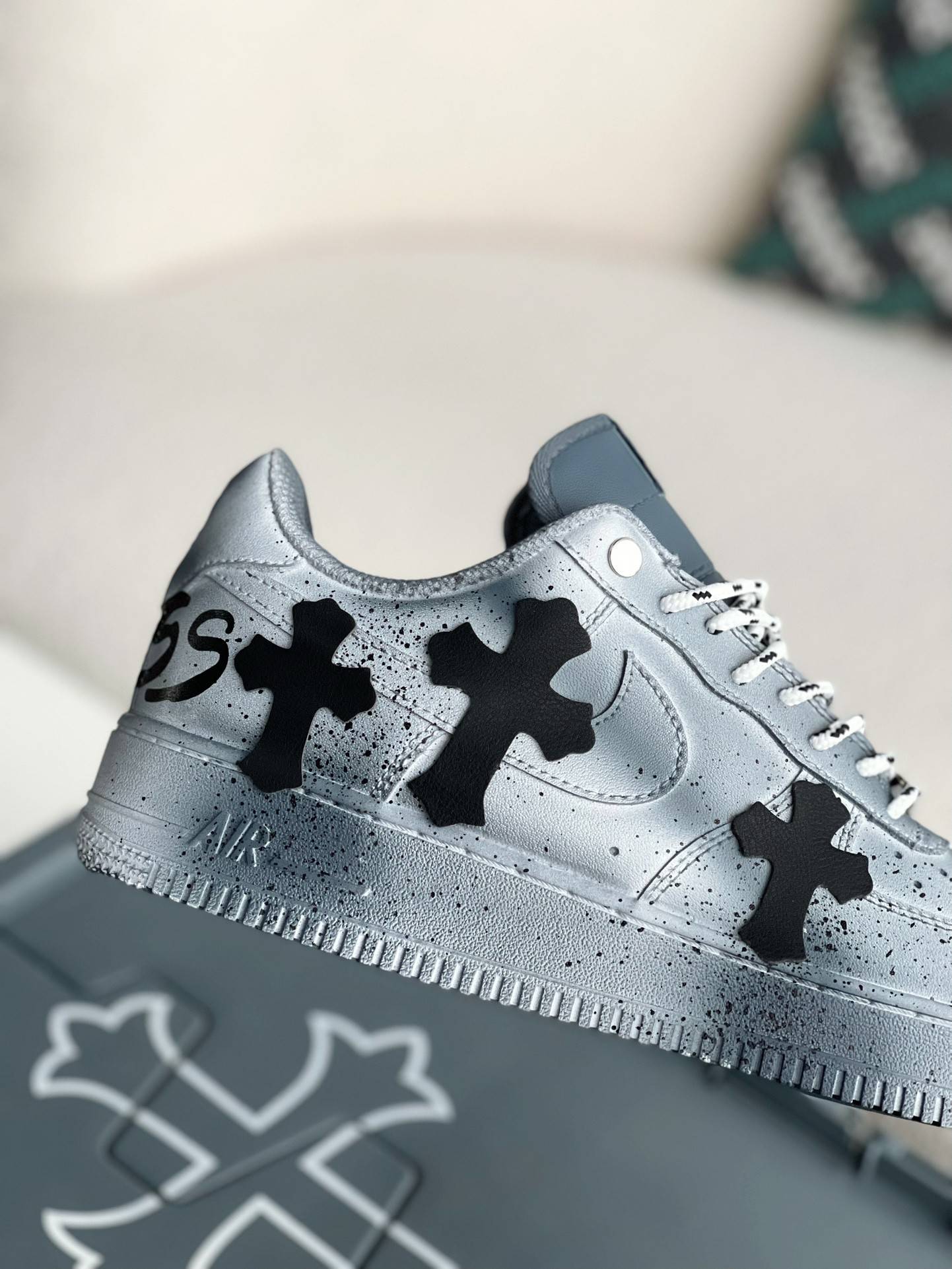 Chrome Hearts x Nike Air Force 1 sneakers