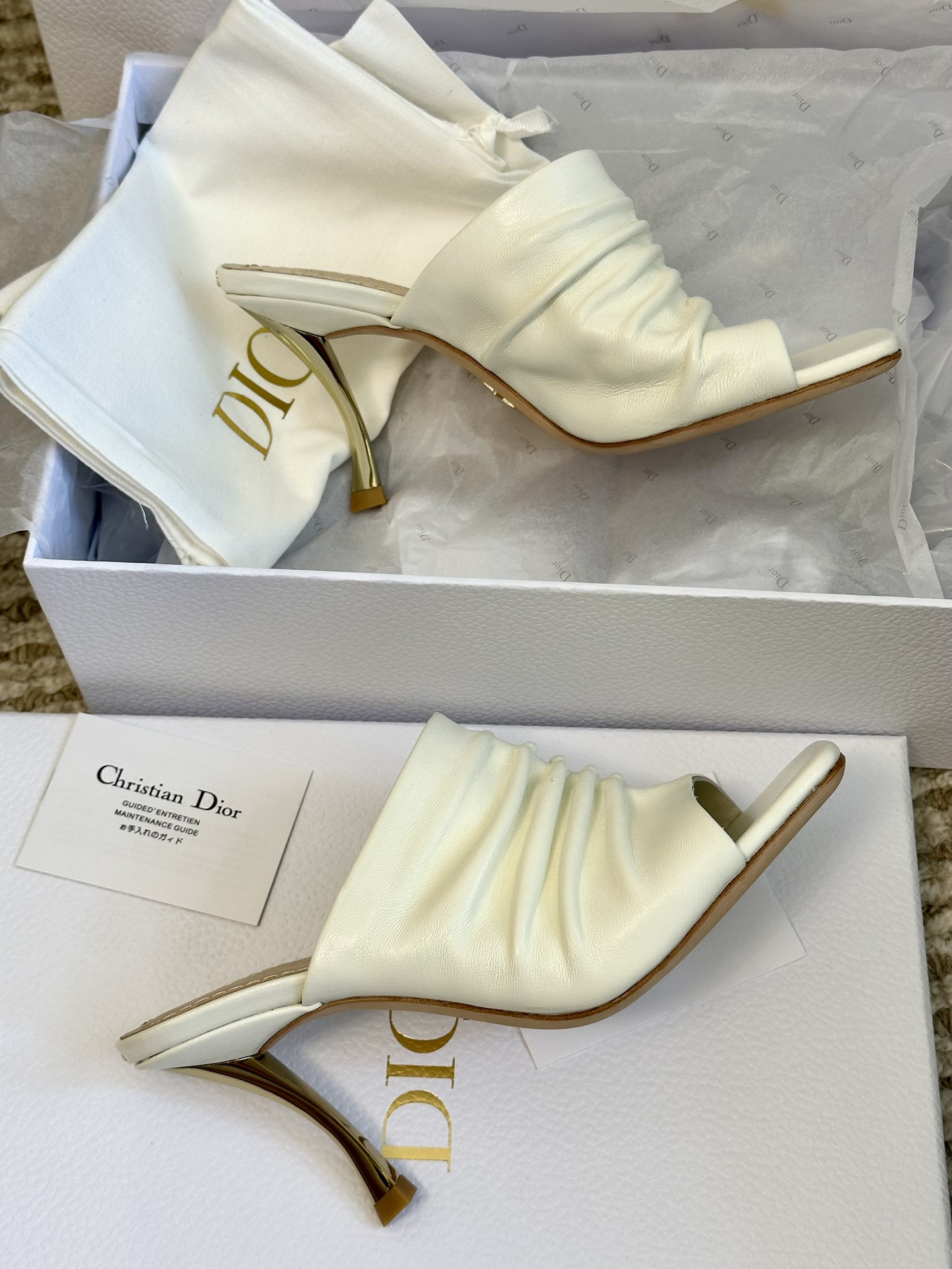 Dior Open Toe Pumps Slippers