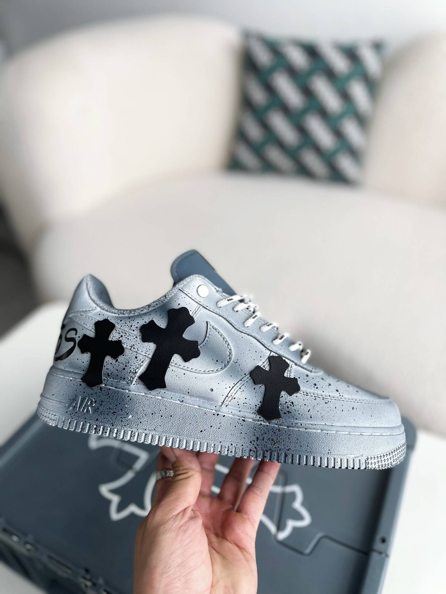 Chrome Hearts x Nike Air Force 1 sneakers
