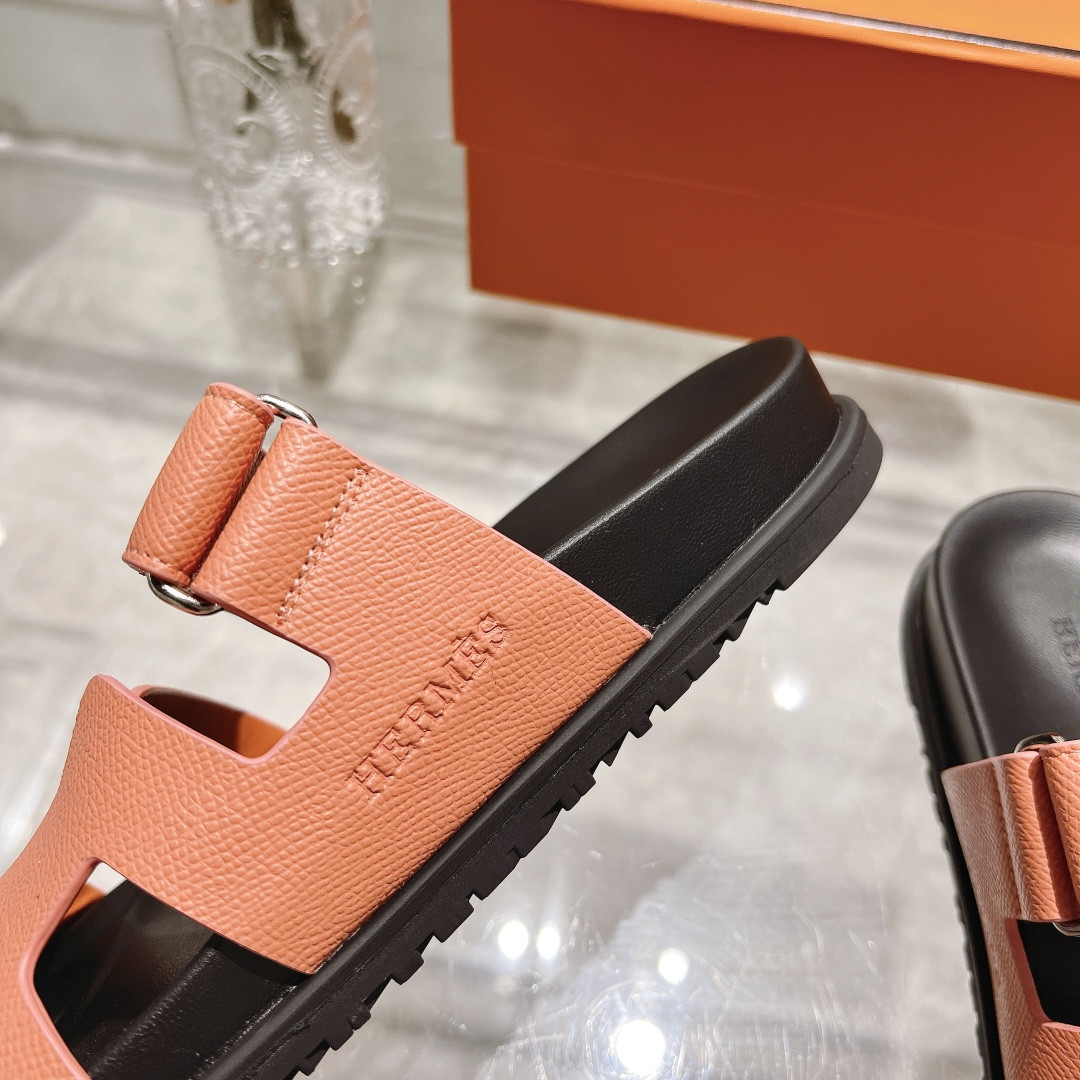 Hermes Chypre Slippers