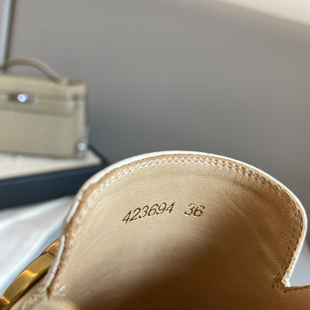 Gucci Leather Slippers