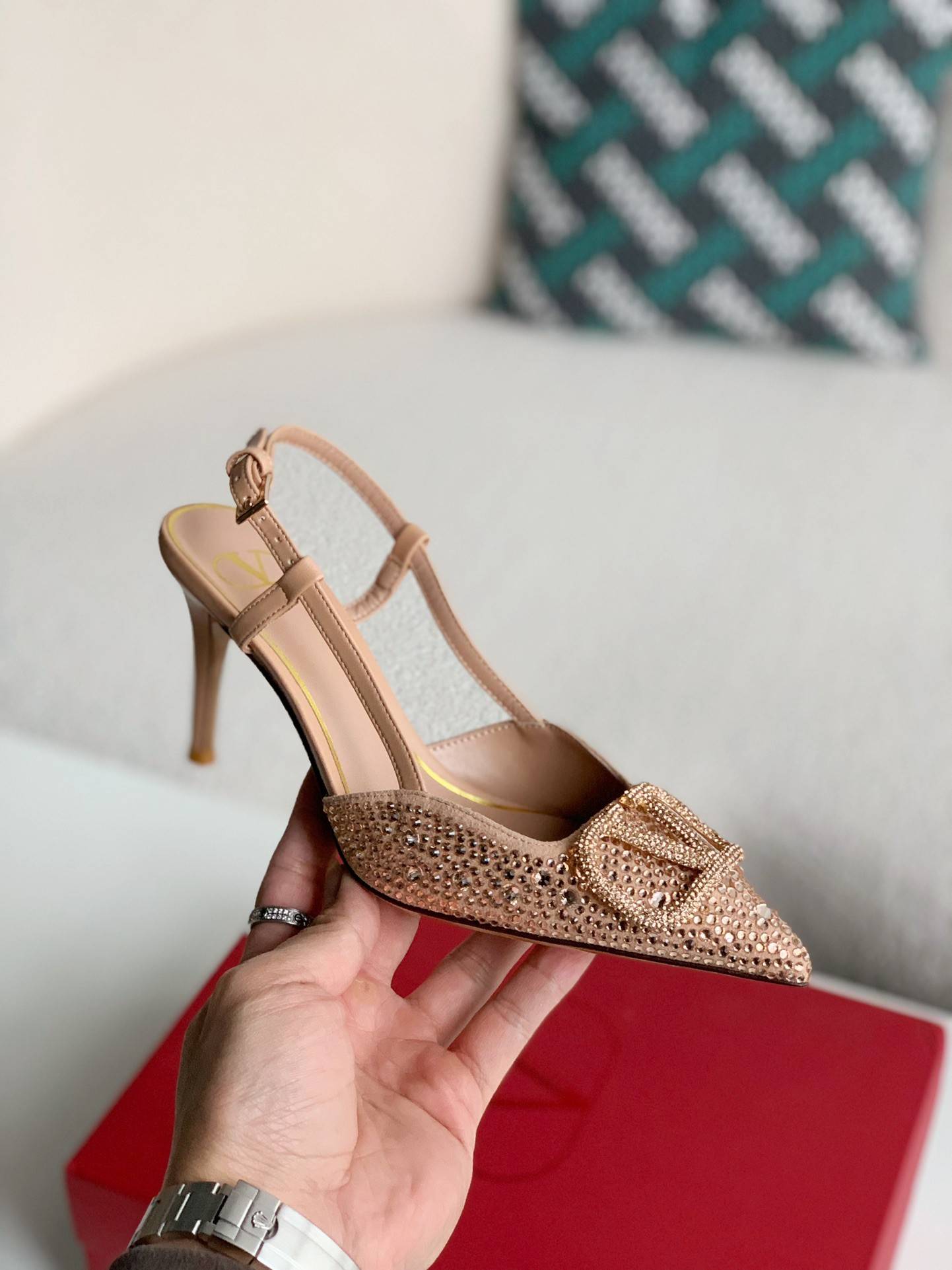 Valentino Summer 2023 new high-heeled sandals