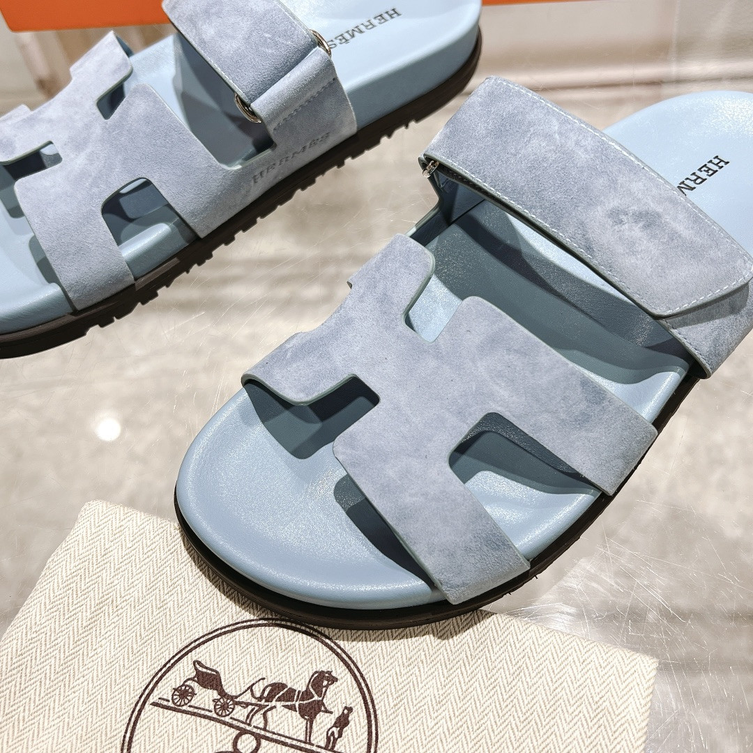 Hermes Chypre Slippers