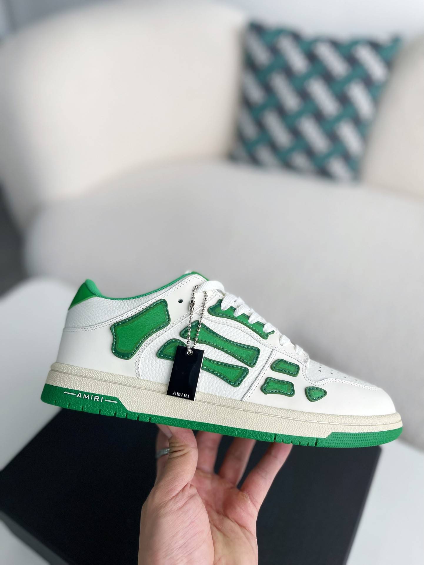 A*RI Bone Sneakers