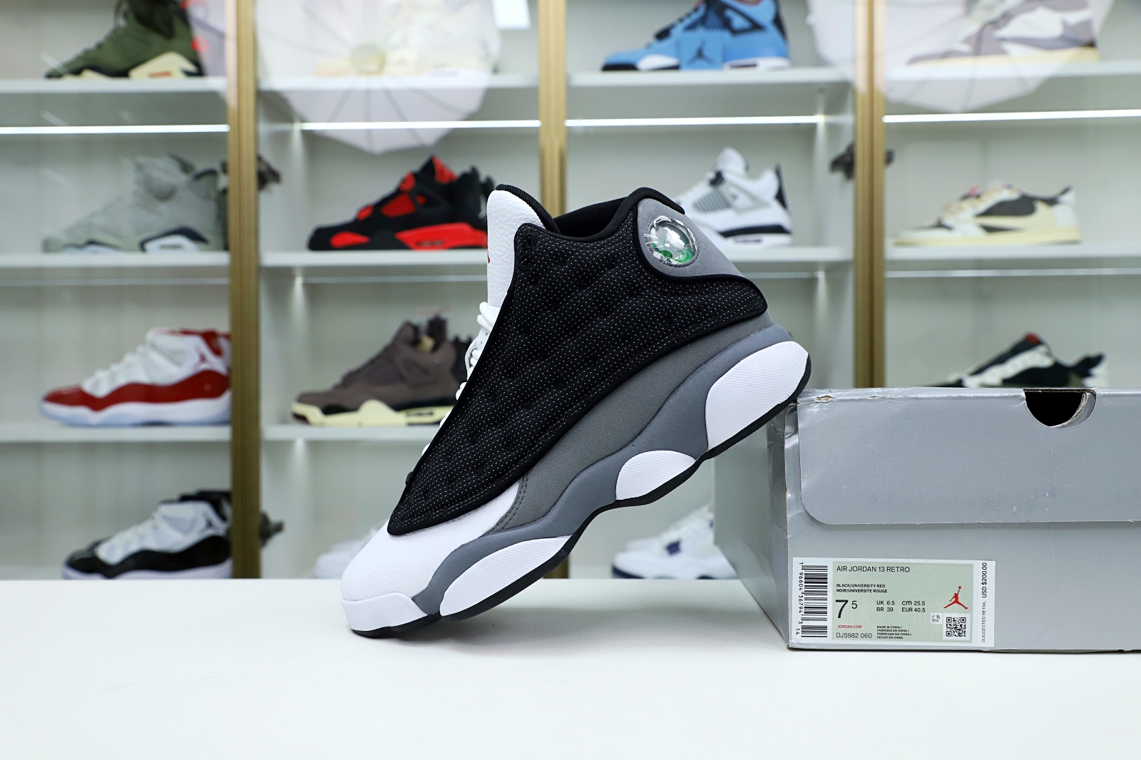 Jordan 13 Retro Black Flint DJ5982-060