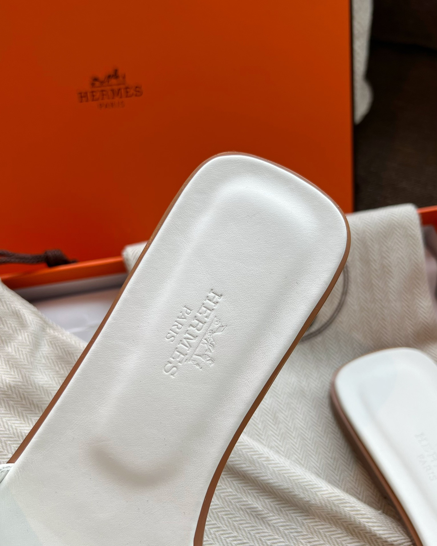 Hermes Oran Slippers