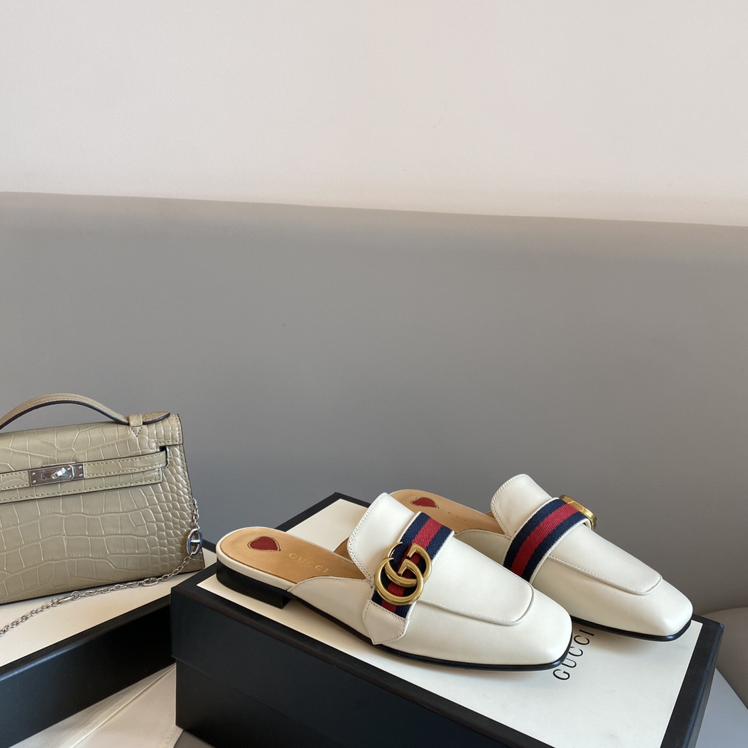 Gucci Leather Slippers