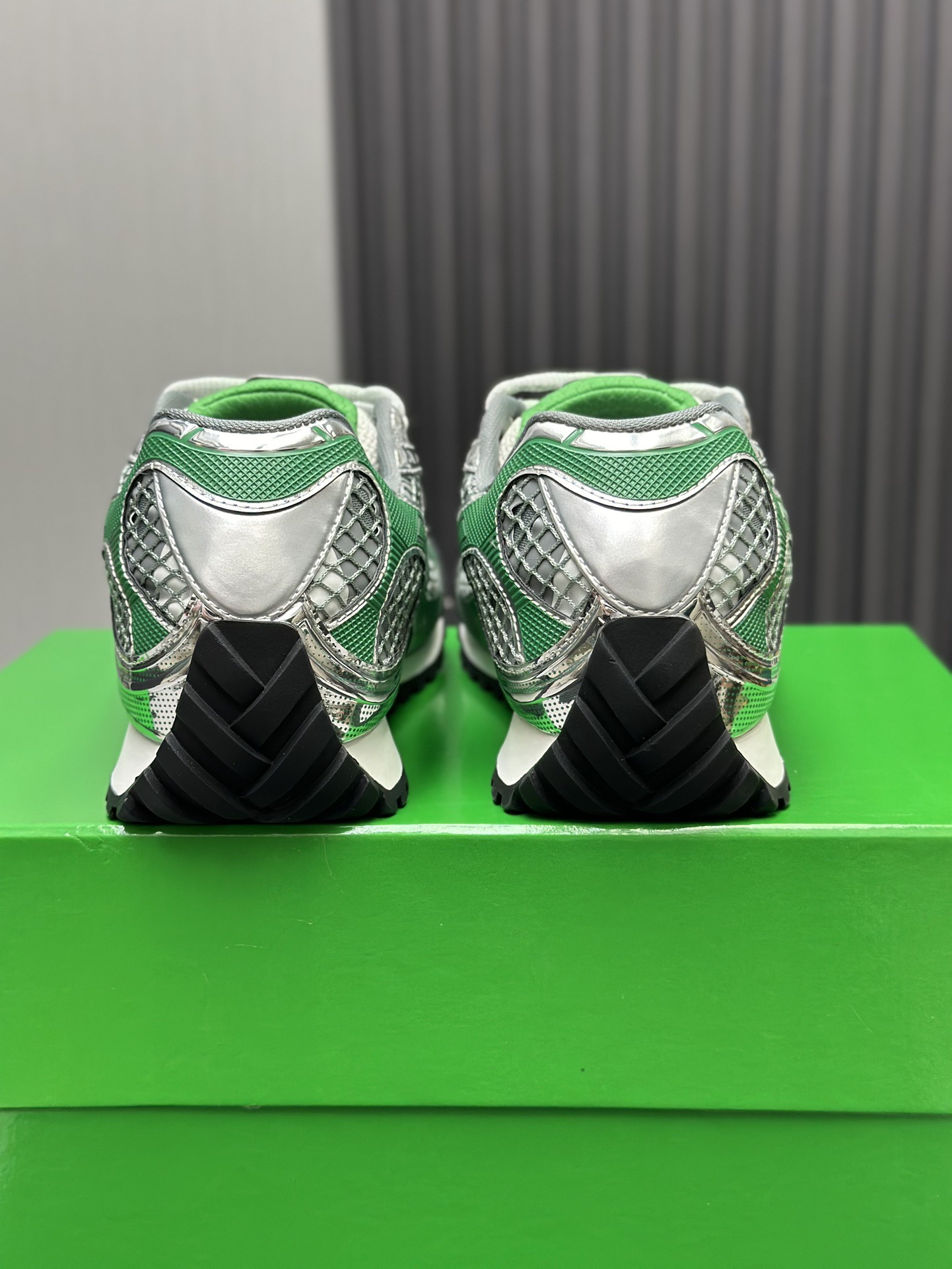 Bottega Veneta Orbit Sneaker Green