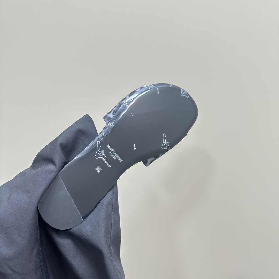 YSL pointed open-toe high heels leopard slippers: 10.5CM size: 35-42 (41.42 custom-made, no return or exchange)